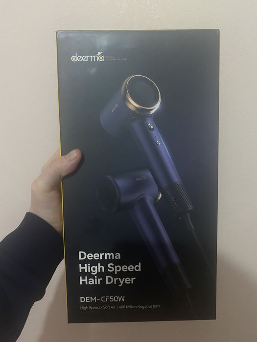 Deerma DEM-CF50W White	 фен 1500 Вт