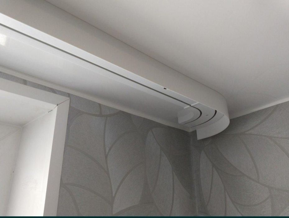 Установка карниз, гардин