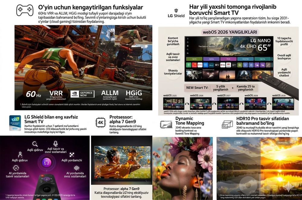 LG 65NU900B6LA tv