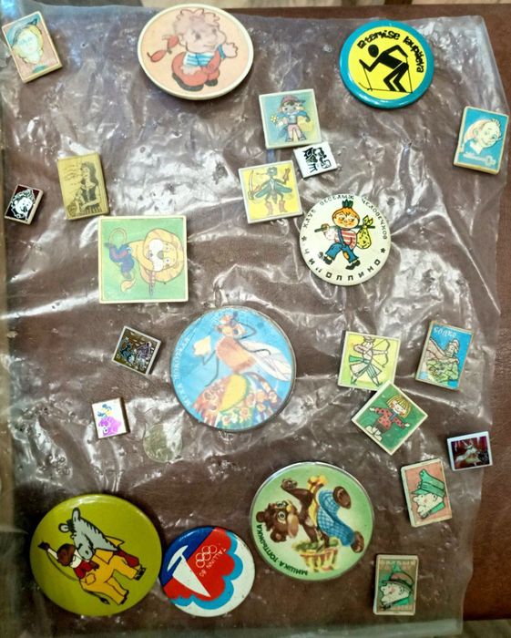 Значки советские