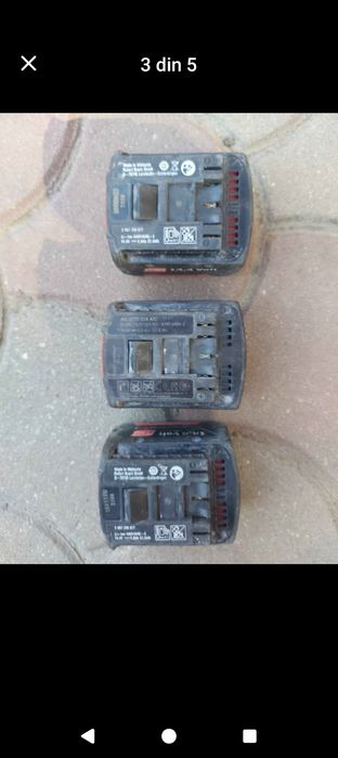 Vînd acumulator/ baterie Bosch  profesional GSR 14,4V-LI .Tel [hidden