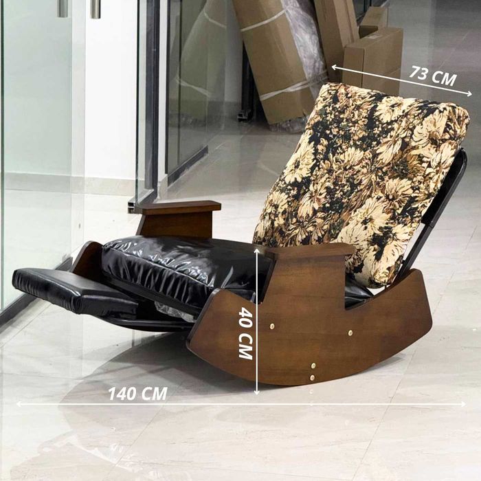 Удобное кресло-качалка, обивочное кресло-качалка