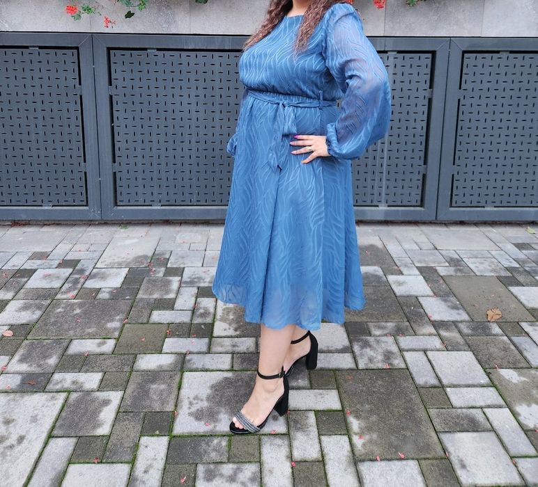 Rochie Dusty Blue XL