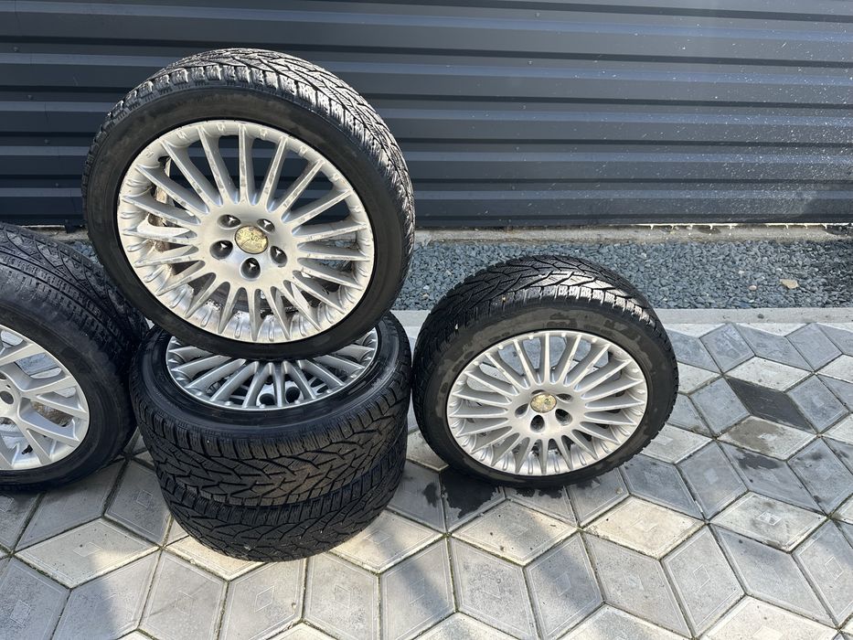 Jante aliaj R17 Alfa romeo 5x110 / 5 x 110 + cauciucuri iarna noi 225 / 45 / R17  - 225/45/R17
