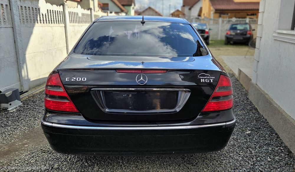 Mercedes E-class 1.8 kompressor CNG de fabrica Fiscal