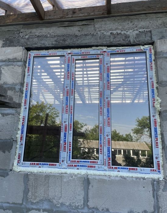 Окна двер витраж балкон