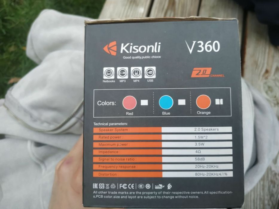 Колонки Kisonli V360