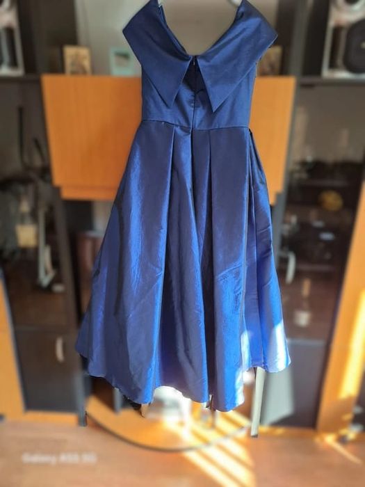 Rochie de ocazie albastra. Livrare in tara