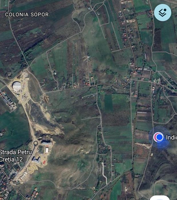 Vand teren intravilan Colonia Sopor 60 € mp , Cluj-Napoca.