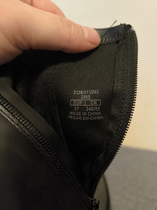 Ghete dama Zara high heel platform