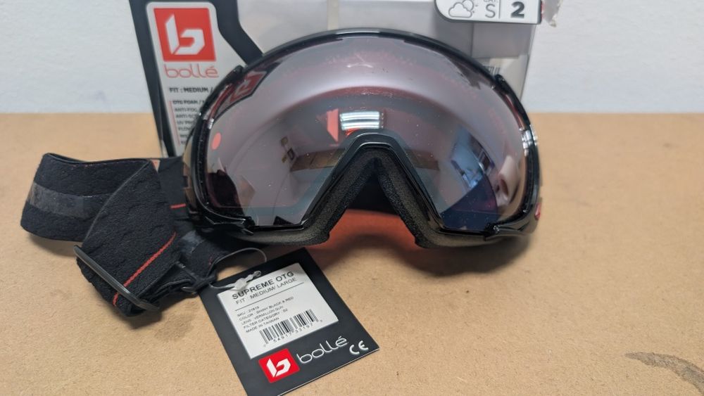 Ochelari de ski pentru adulti BOLLE  SUPREME OTG-MEDIUM/LARGE