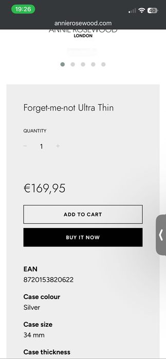 Часовник anne rosewood