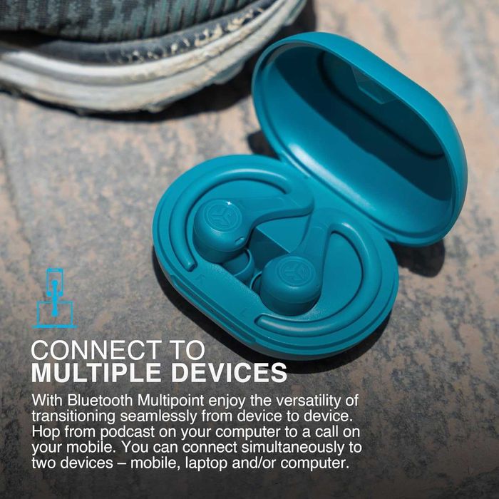 Слушалки JLab JBuds Sport ANC 4 с активно шумопотискане, 60 часа, IP66