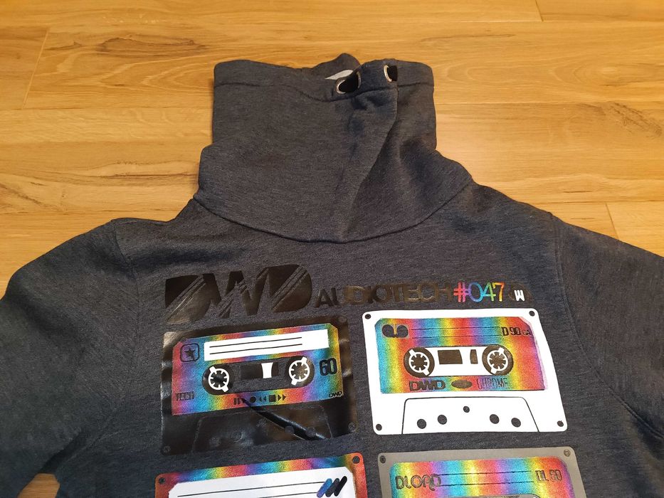 Here + There плътна блуза с яка