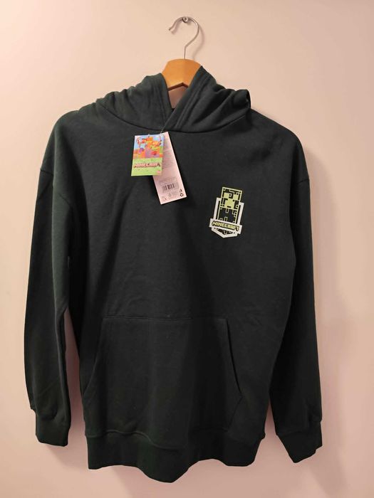 PRET REDUS  -  Set hanorac Minecraft + pantaloni de trening Pepco Teens, mărimea 158/164