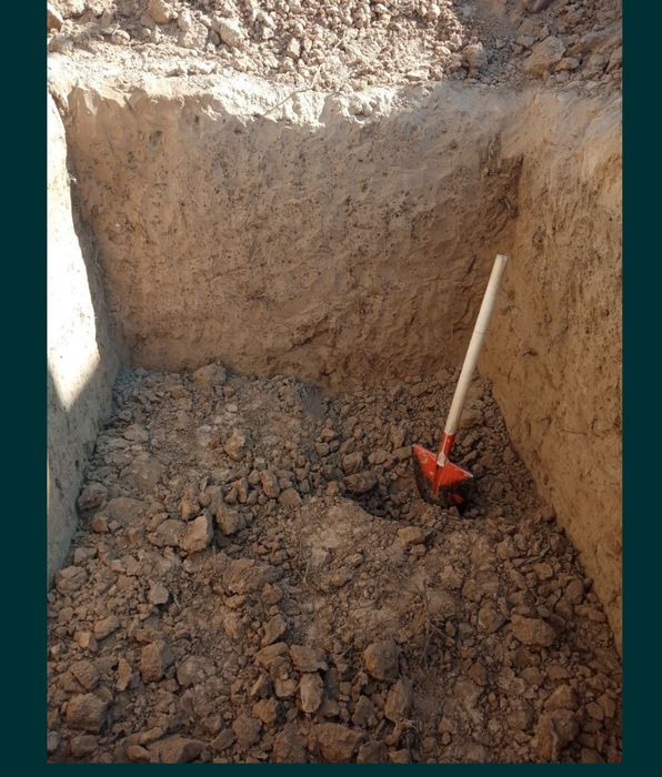 Urachi Урачи kanalizatsiya xizmati Yomg‘irni suviga yama qazish