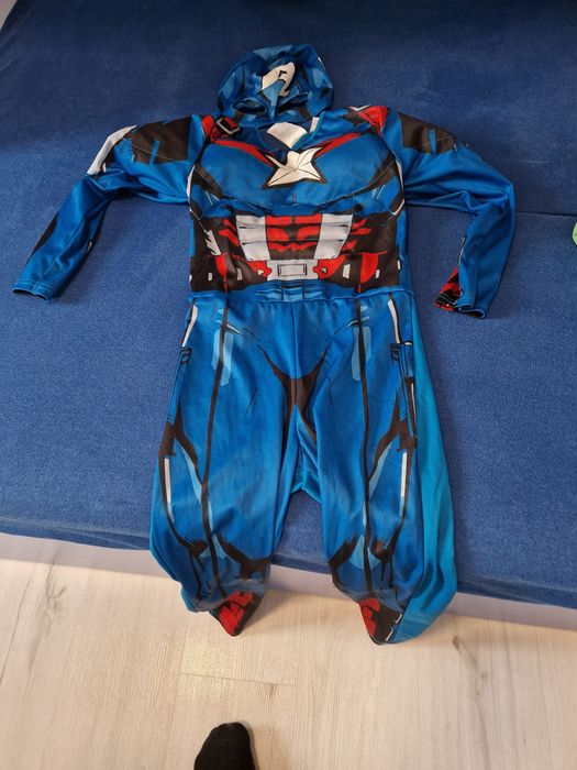 Costum Capitan America 6-7 ani. 122-128cm