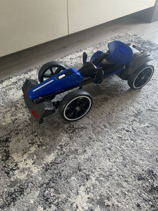 Kart Electric Pliabil Pentru Copii, 3-7 Ani, Albastru, 12V, 12 Ah