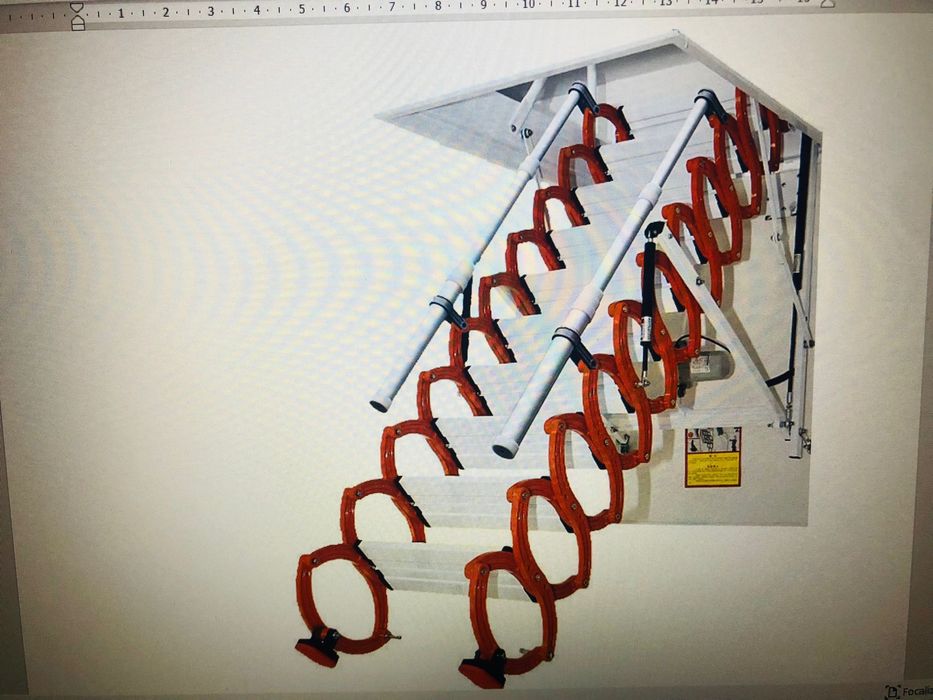 Scara electrica pentru pod