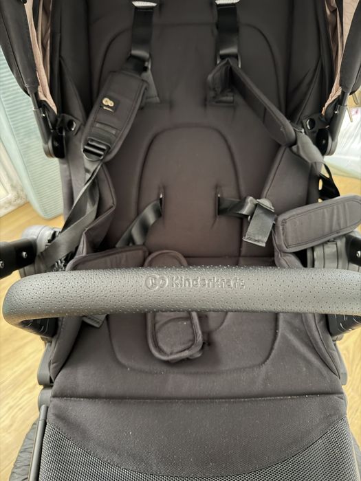 Бебешка количка 2 в 1 KinderKraft Nea 2, Midnight Black