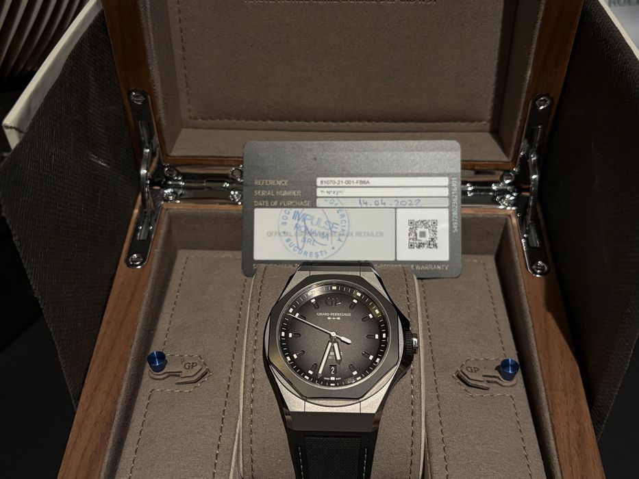 Girard Perregaux Laureato Absolute Ti230 - full box - nepurtat