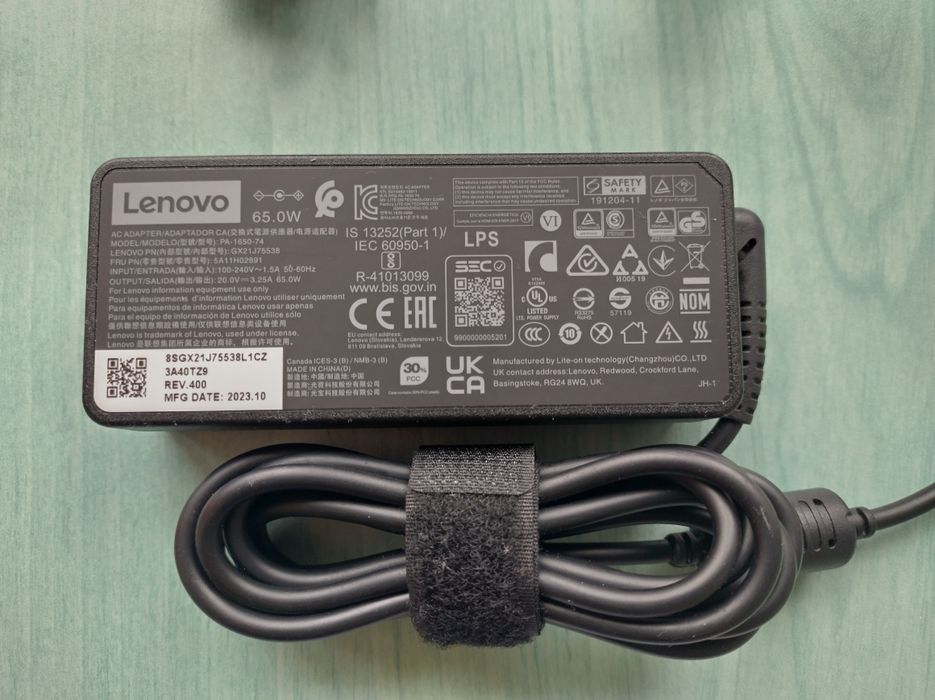 Încărcător Lenovo 20V 3.25A 65W PA-1650-74