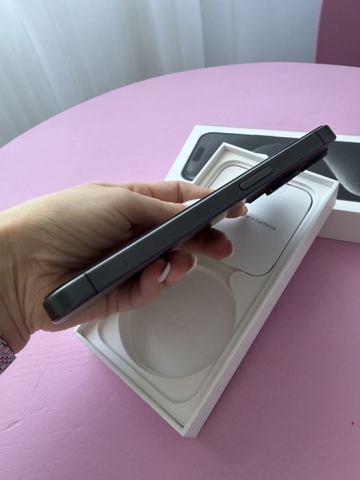 Iphone 15 Pro, 256 gb, black titanium