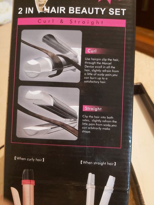 Продам выпрямитель + плойка для волос