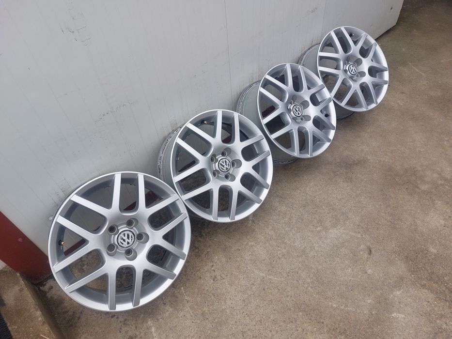Set jante din aluminiu originale r16 / Vw Audi Skoda Seat / 5x100