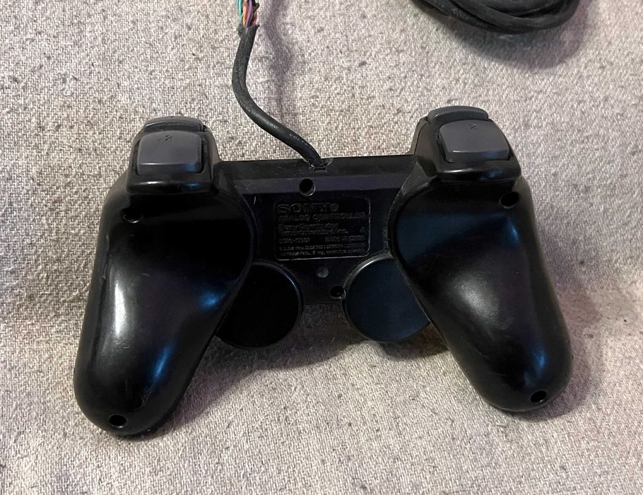 Controller Sony PlayStation DualShock SCPH 10010 cablu defect