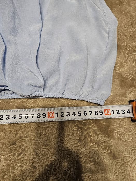 Liu.Joe копринен светлосин потник р-р L/44. Като нов. Обличан веднъж.