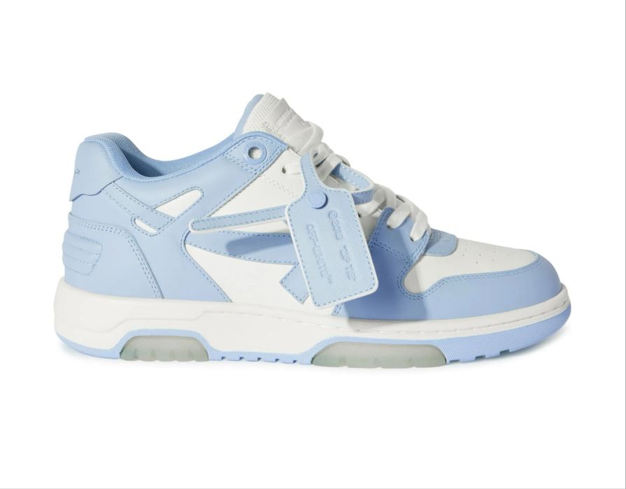 Off White Out Off Office leather sneakers