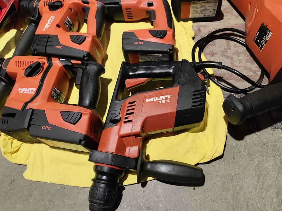 Машини HILTI ХИЛТИ Къртач, перфоратори, винтоверт,трион.