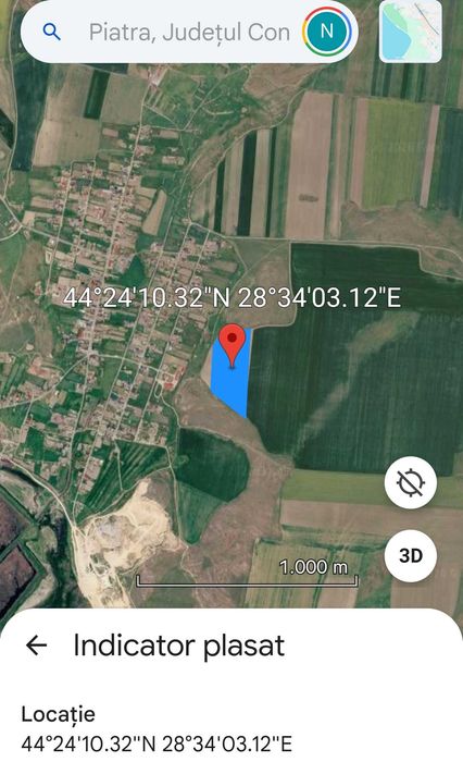 Teren 5 ha ideal Parc Fotovoltaic – Lângă LEA 20 kV Dublu Circuit