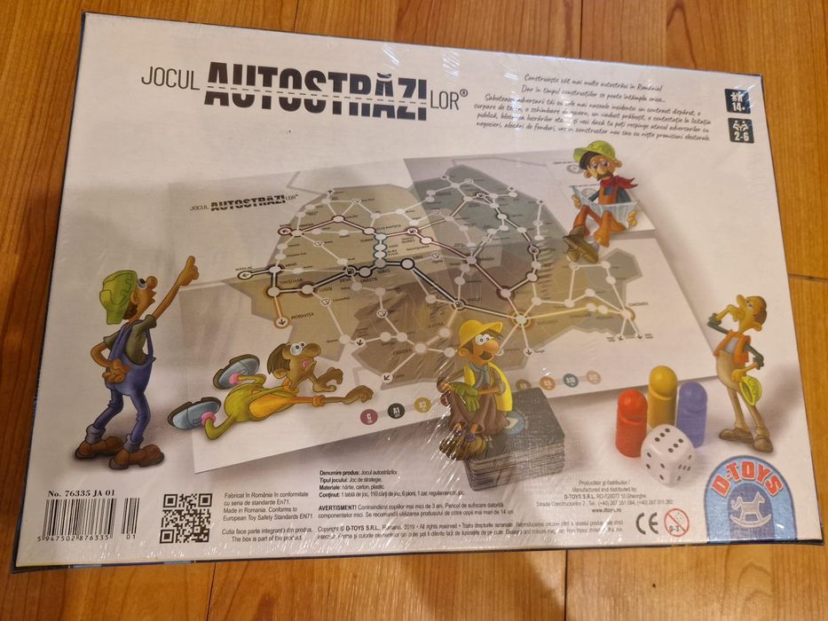 Jocul autostrăzilor joc de societate