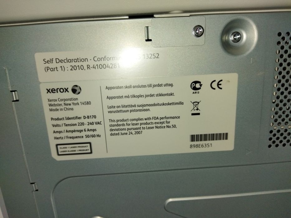 MFU laserjet xerox 5021