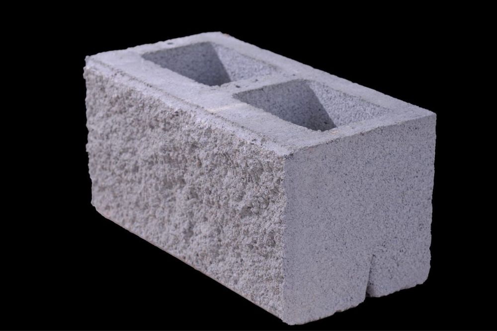 Сплитерный гладкий блок, рваный блок.