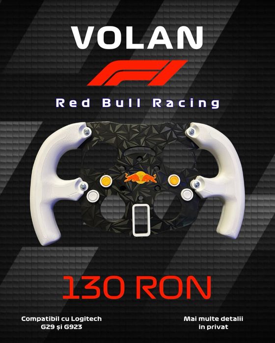Volan Formula 1 pentru Logitech G27/G29/G920/923