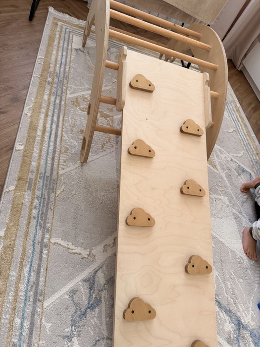 Горка деревянная Арка пиклера