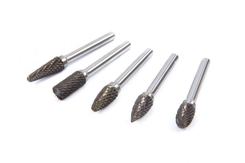Комплект фрези с карбид﻿, 5 бр.