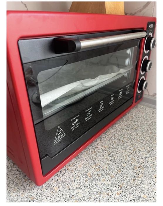 Печка ASEL 36 л красный