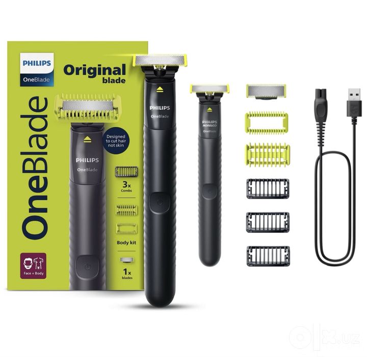 Триммер Trimmer Philips OneBlade Face + Body QP1624