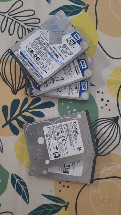 hdd 1tb WD TOSHIBA viata 100%
