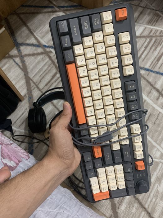 Gaming set игровой набор мишка клавиатура ноушник