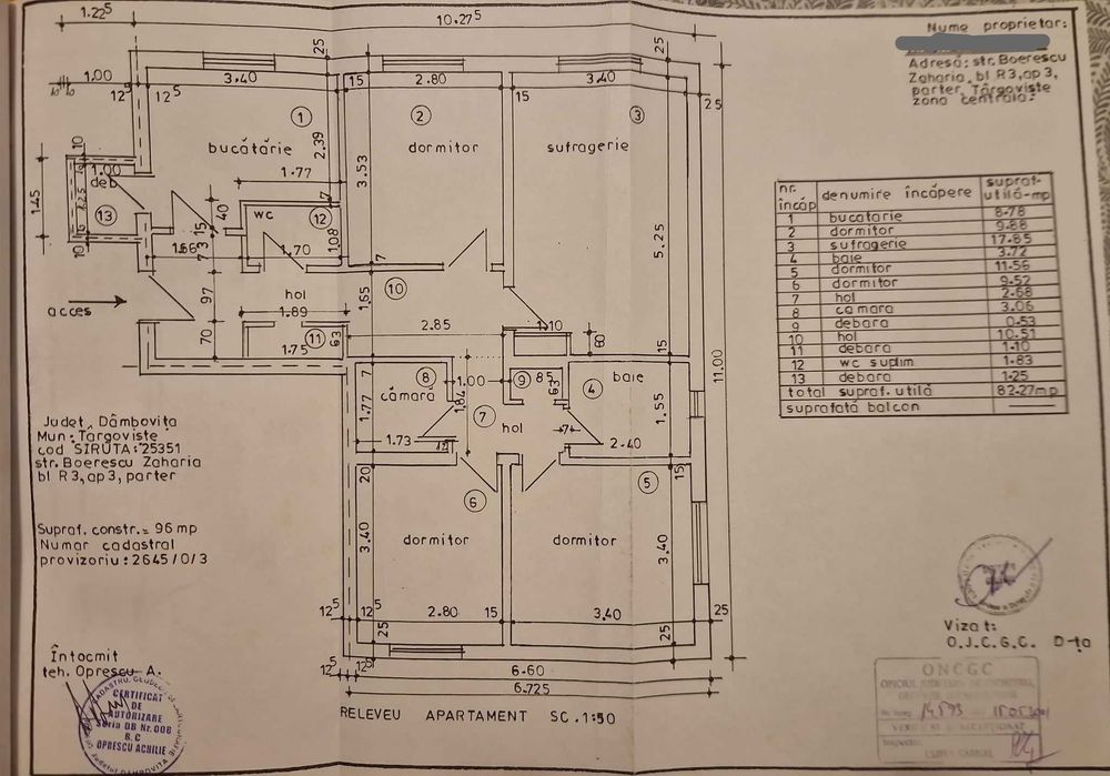 VAND apartament 4 camere