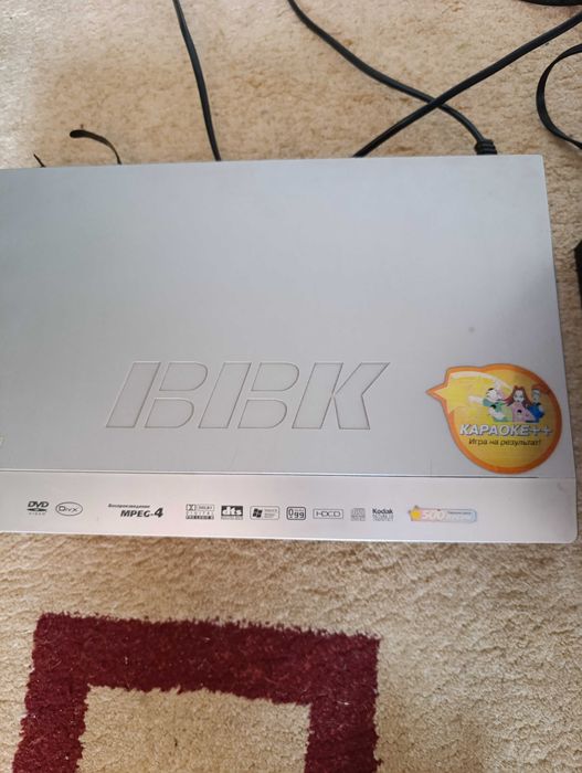 DVD плеер BBK DV610SI, караоке, рабочий