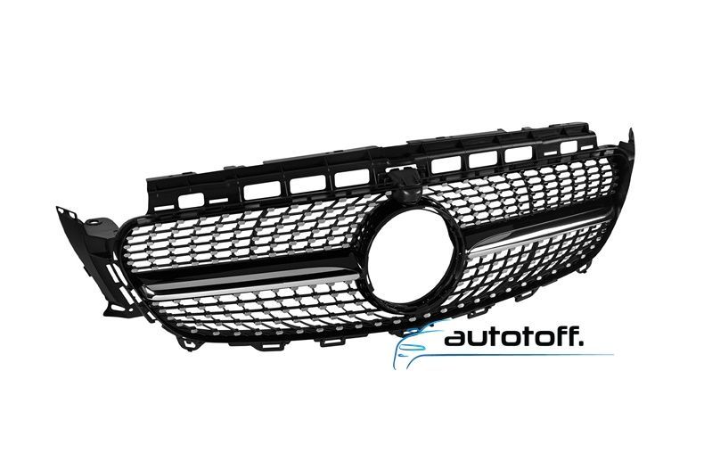 Grila centrala Mercedes E-Class W213 S213 C238 A238 (16-19) Diamond Design