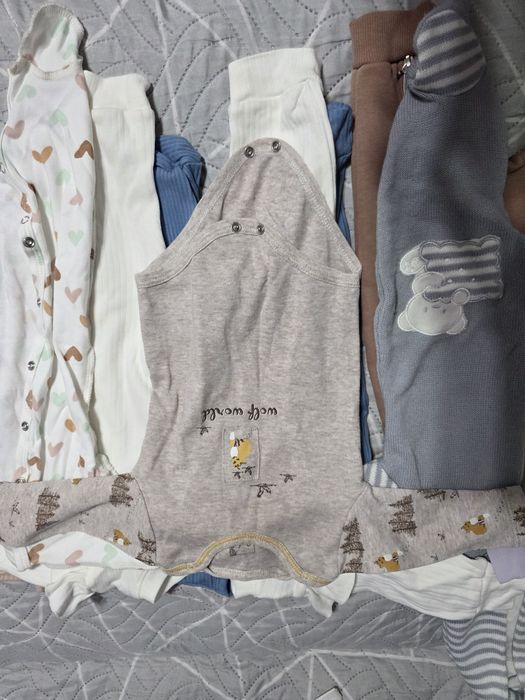 Детские вещи 0-2 месяца