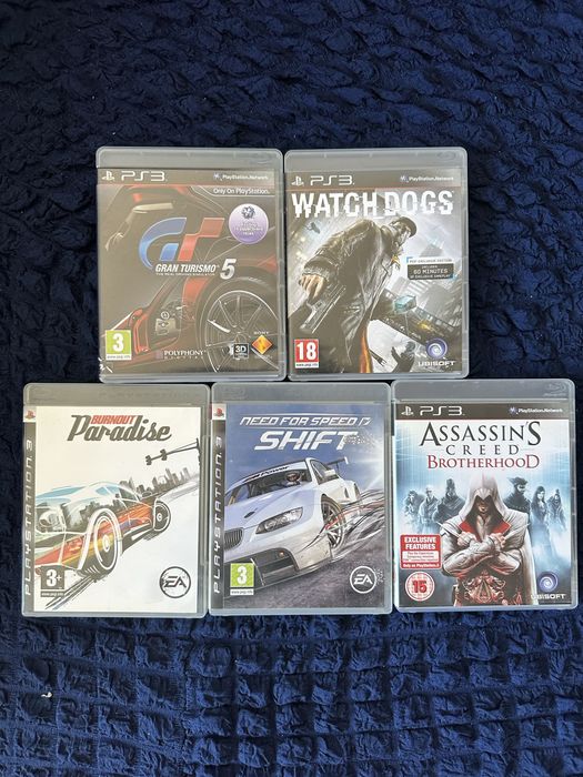 Lot 5 jocuri pentru PS3