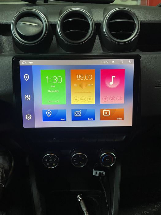 Navigatie Android 14 Dacia Duster  , Carplay Android Auto + Camera